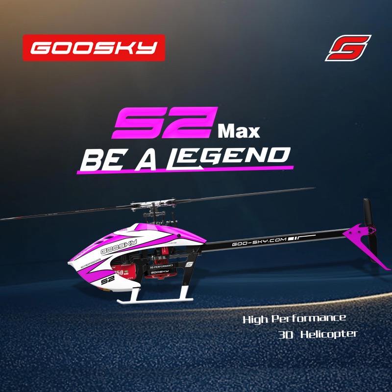 Rc Helicopter Gyro - GOOSKY S2 Max Modellflugzeug, integrierter S-Fhss