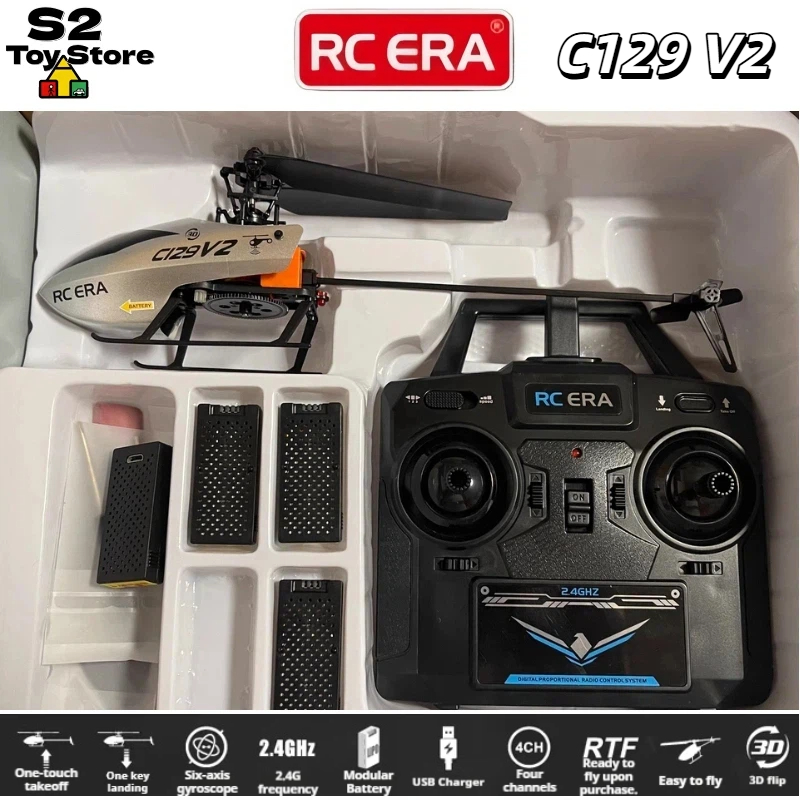 Rc Helicopter Gyro - RC ERA C129V2 4CH 2,4GHz Smart