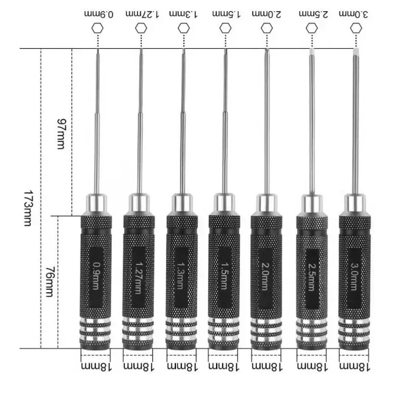 0,9/1,27/1,3/1,5/2,0/2,5/3,0 m – Rc Helicopter Tool Kit Bewertung und Preis